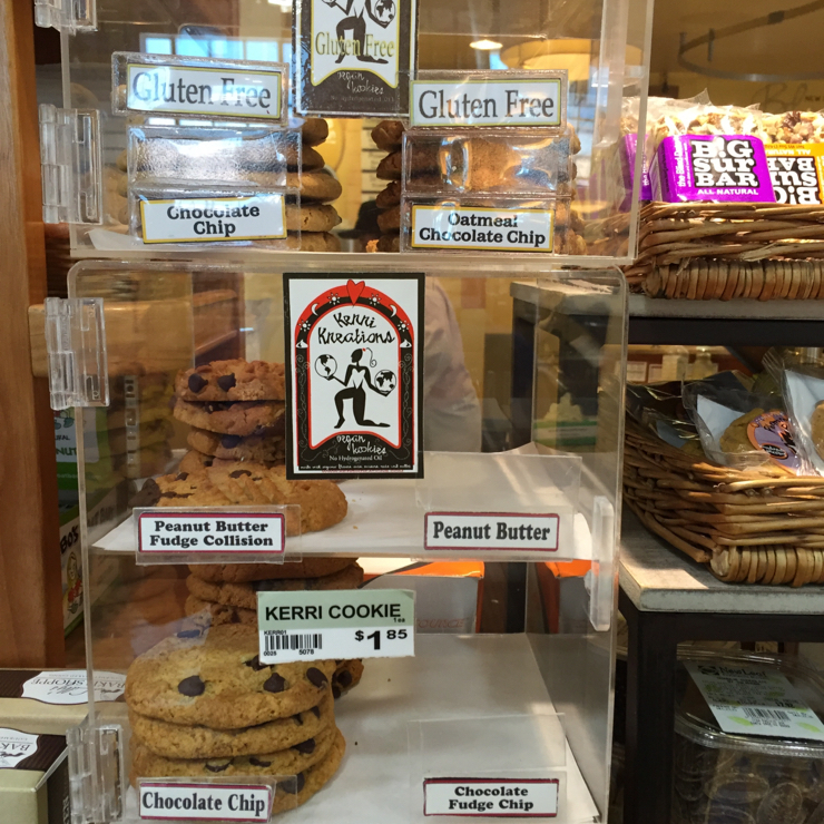Vegan user review of New Leaf Community Markets in Santa Cruz. #cookies