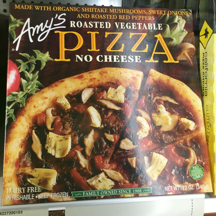 Vegan user review of Safeway in Mountain View. #pizza #frozen #snacks roasted veggies
