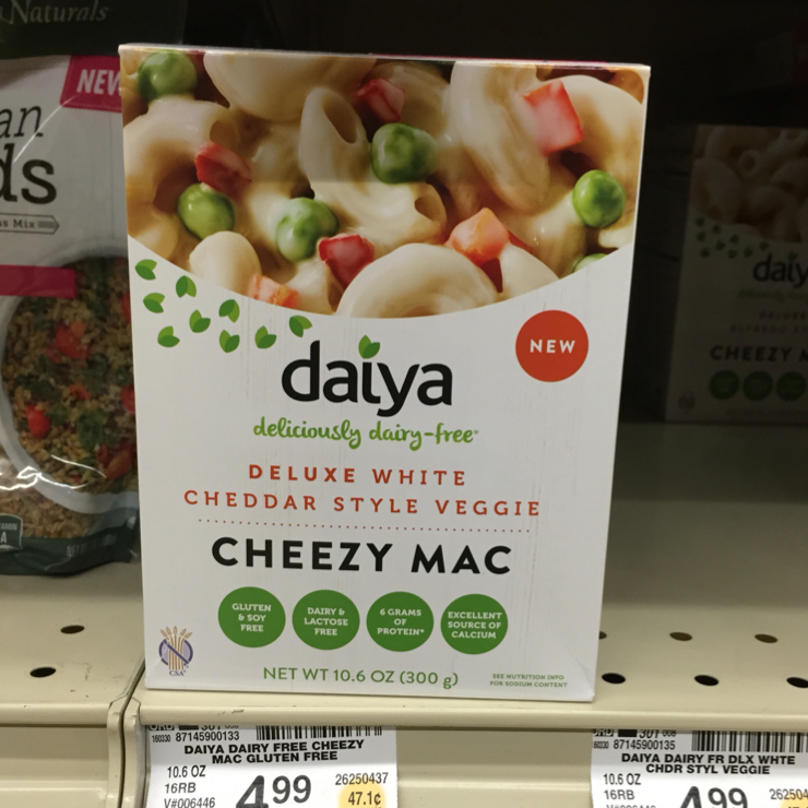 Vegan user review of Safeway in Mountain View. #cheesymac #daiya 