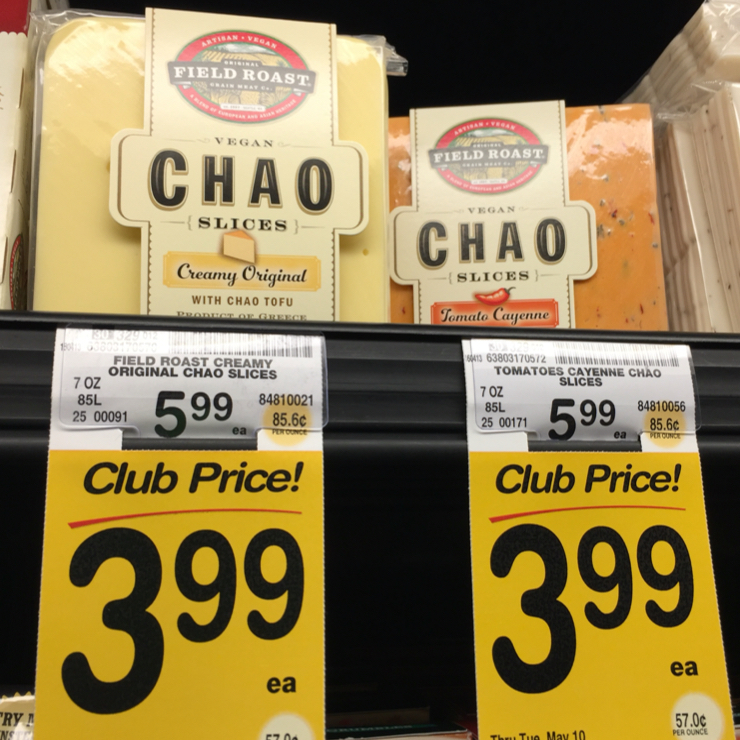 Vegan user review of Safeway in Mountain View. #cheese #chao quite satisfying