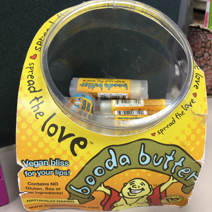 Vegan user review of East West Bookshop in Mountain View. #chapstick #lipbalm