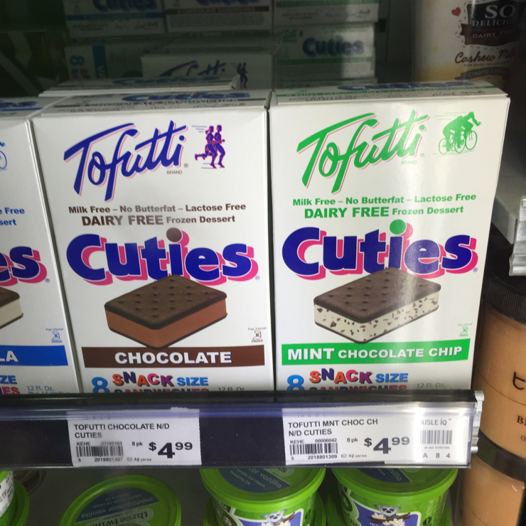 Vegan user review of New Leaf Community Markets in Santa Cruz. #icecream #snacks