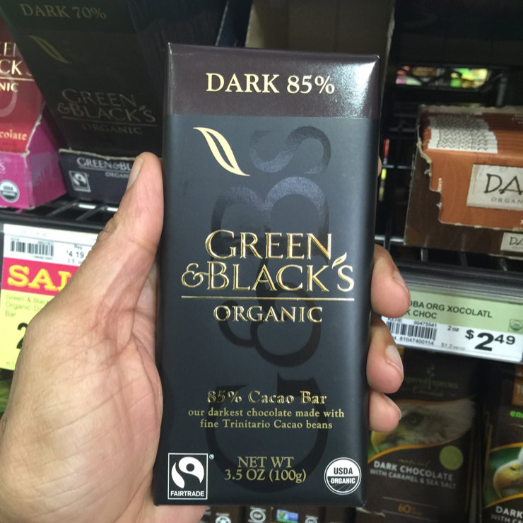 Vegan user review of New Leaf Community Markets in Santa Cruz. Amazing #darkchocolate