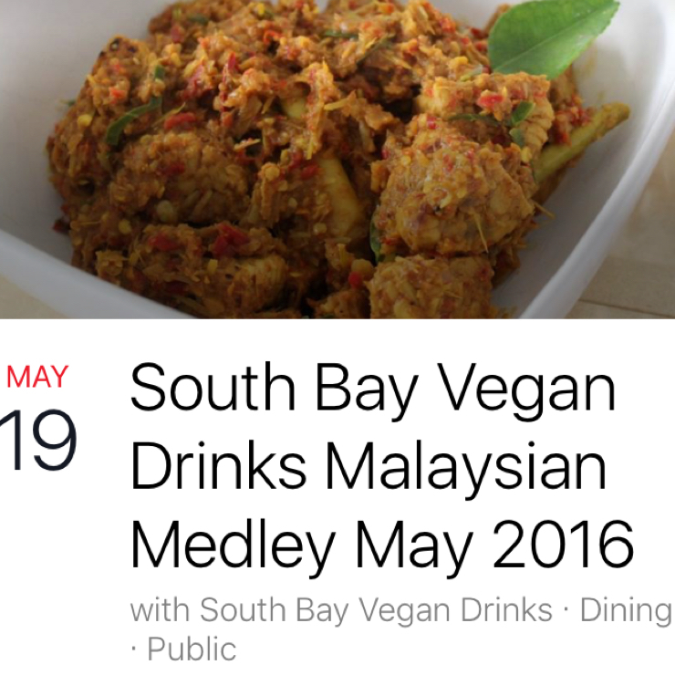 Vegan user review of Normandy House in Santa Clara. The monthly South Bay Vegans drinks with food pop up. https://www.facebook.com/events/1194757880542932/
