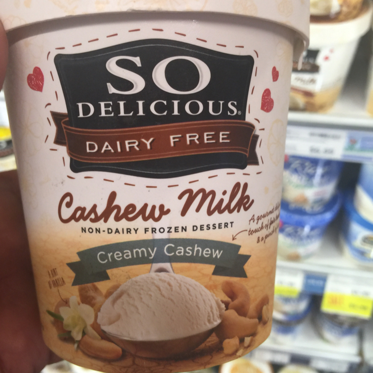 Vegan user review of Whole Foods Market in San Ramon. Cashew milk #icecream