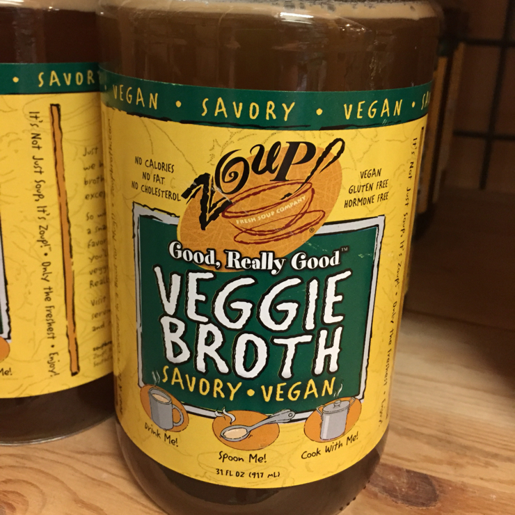 Vegan user review of Cost Plus World Market in San Jose. #soup #broth 