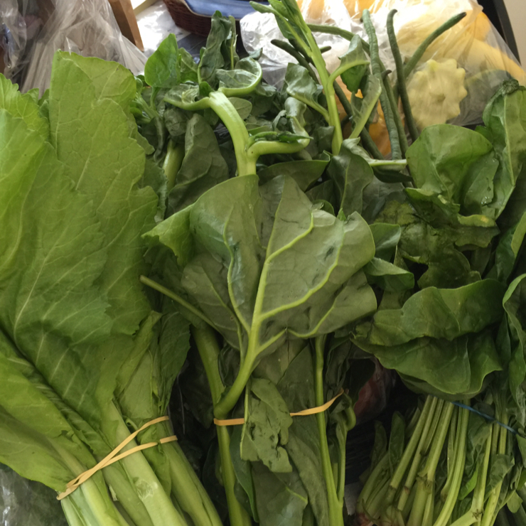 Vegan user review of Pleasanton Farmers Market in Pleasanton. #greens #spinach #bokchoy #farmersmarket 