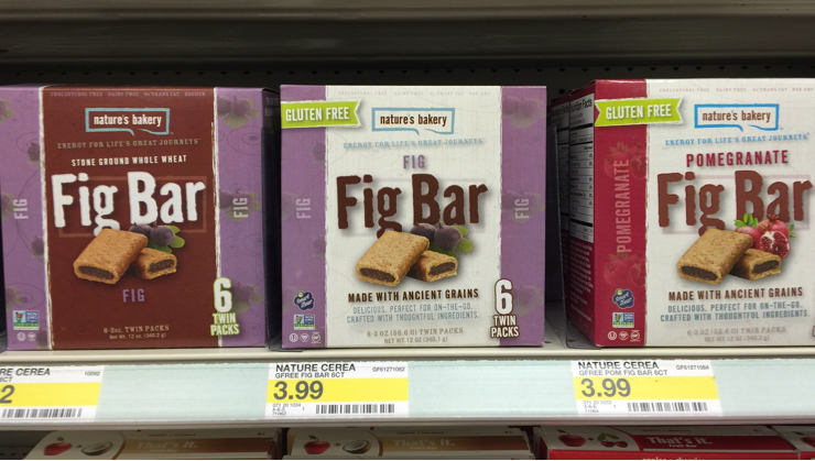 Vegan user review of Target in San Jose. Healthy snacks at Target, yay.  #fig #bar #food #store #snack_bars #Target  #store #food #bar #fig