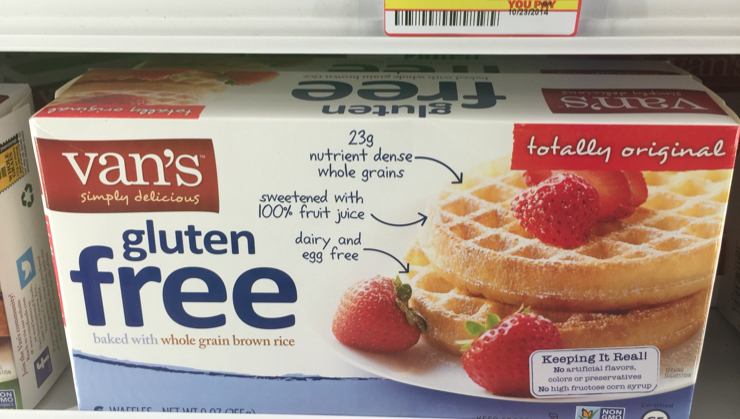 Vegan user review of Zanotto's Willow Glen Market in San Jose. #grocery #waffles #glutenfree 