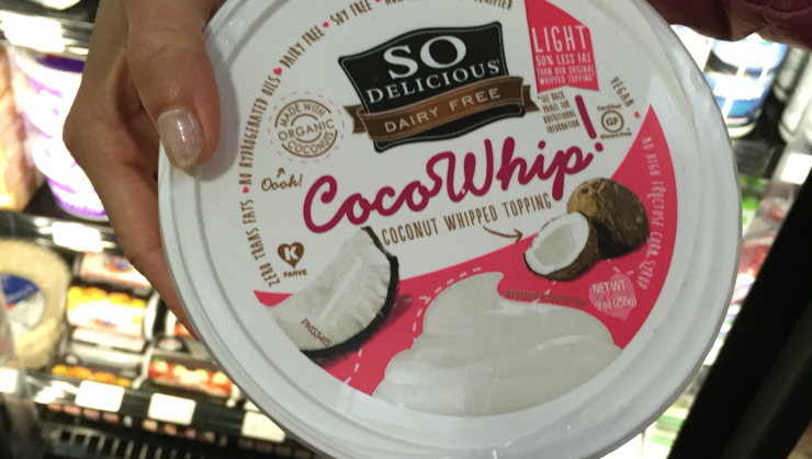 Vegan user review of Rainbow Grocery in San Francisco. Vegan cool whip. 