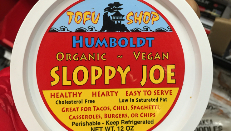 Vegan user review of Rainbow Grocery in San Francisco. Tofu based sloppy Joe. Ready to serve and eat. #sloppyjoes #grocery
