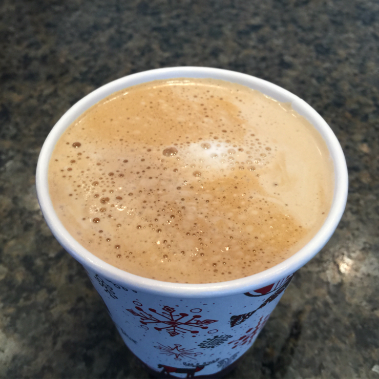 Vegan user review of Peet's Coffee in Sunnyvale. Soy latte #food