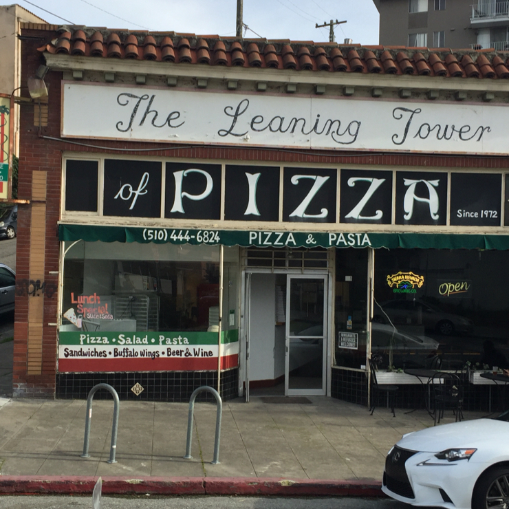 Vegan user review of Leaning Tower of Pizza in Oakland. 