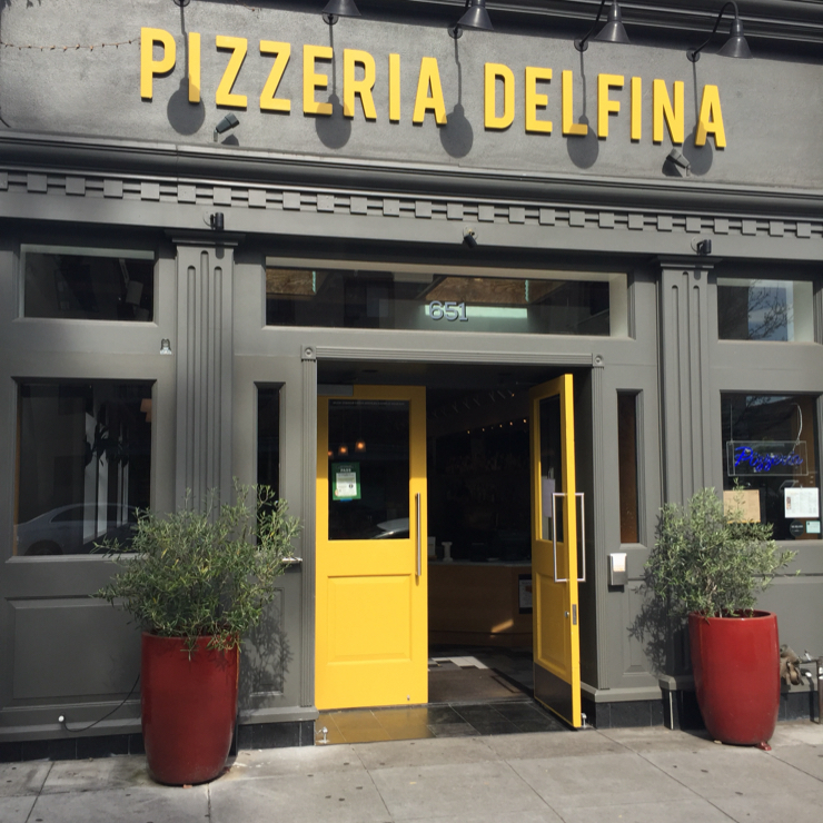 Vegan user review of Pizzeria Delfina in Palo Alto. 