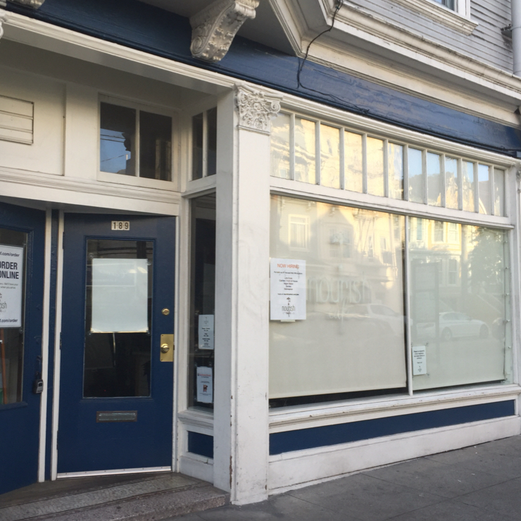 Vegan user review of Nourish Cafe in San Francisco. 