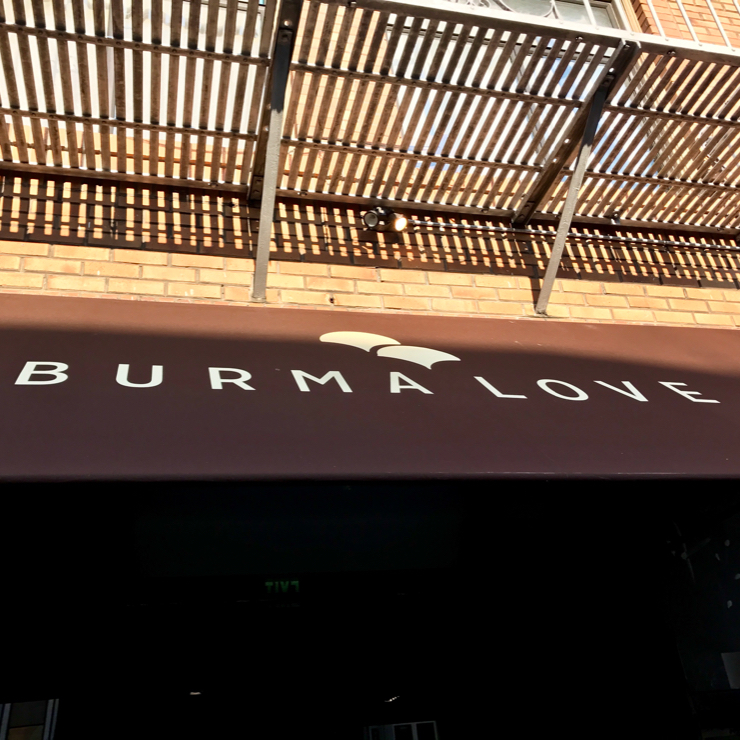 Vegan user review of Burma Love in San Francisco. 