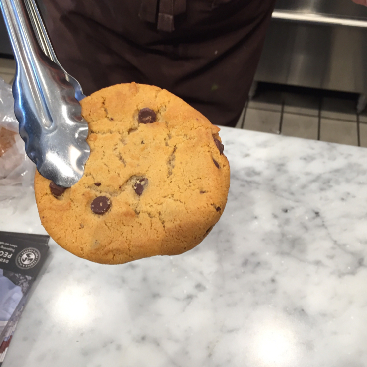 Vegan user review of Peet's Coffee in Pleasanton. Vegan chocolate cookies