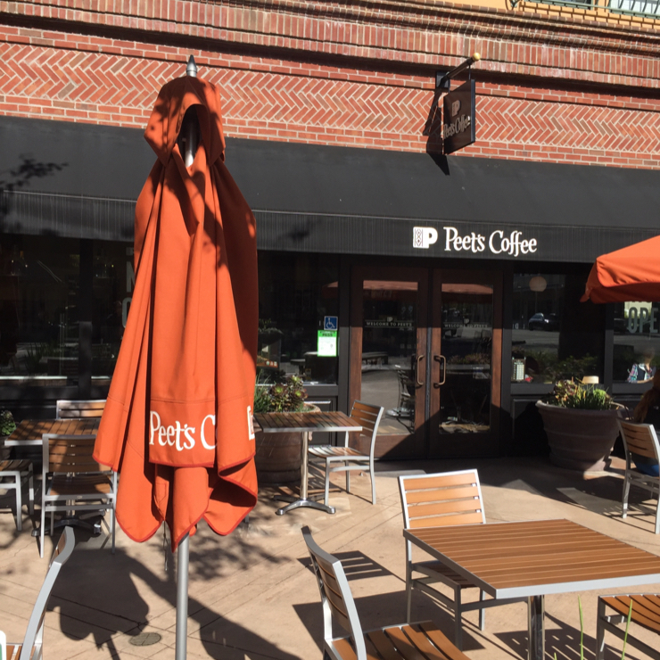 Vegan user review of Peet's Coffee in Pleasanton. 