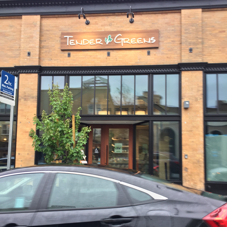 Vegan user review of Tender Greens Berkeley in Berkeley. 