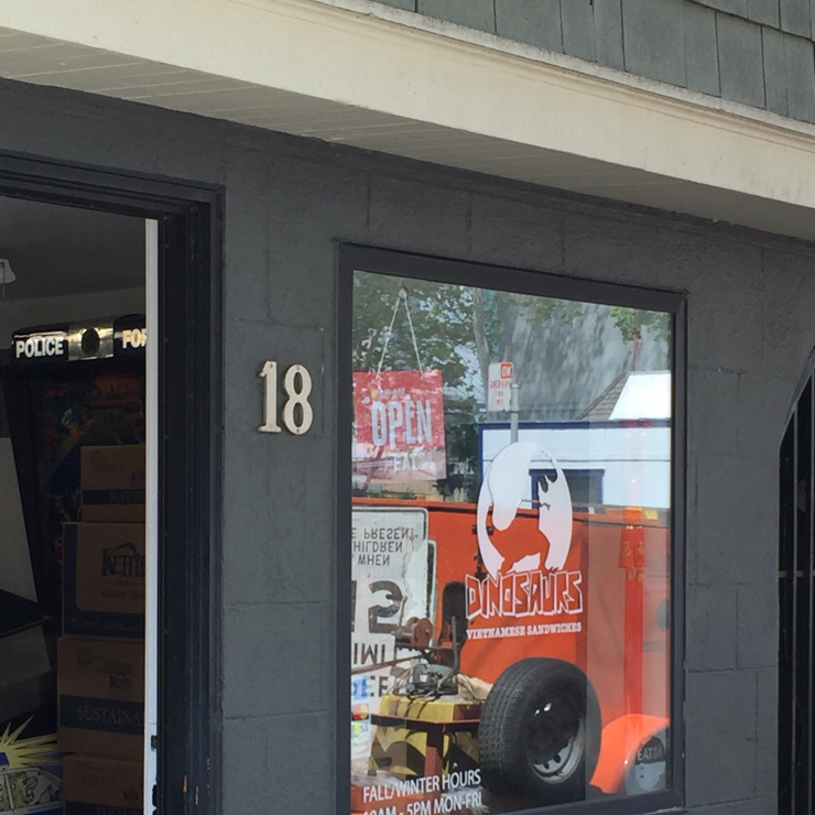 Vegan user review of Dinosaurs Vietnamese Sandwiches in San Francisco. 