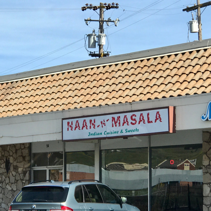Vegan user review of Naan N Masala in Milpitas. 