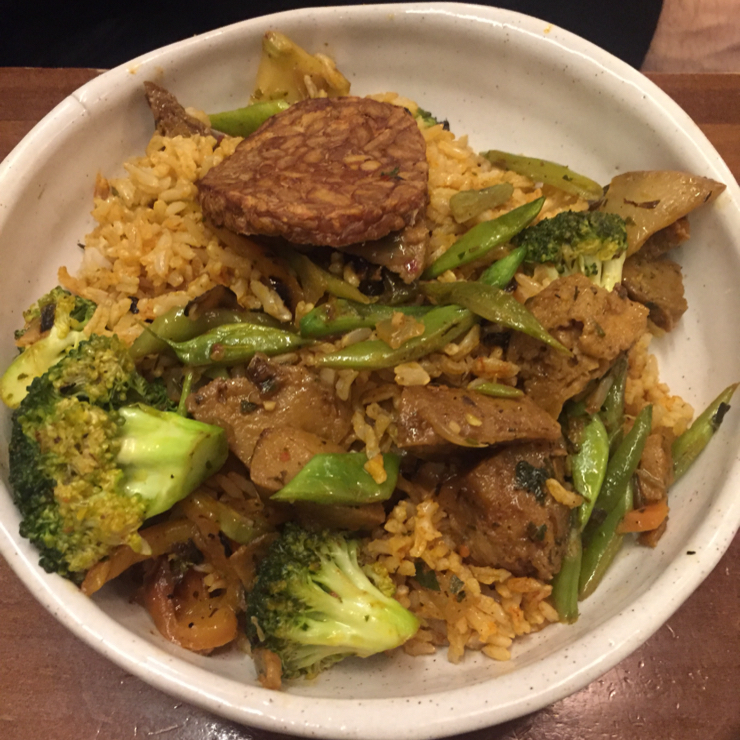 Vegan user review of La Encomienda in Madrid. 