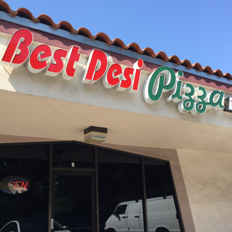 Vegan user review of Best Desi Pizza in Campbell. 