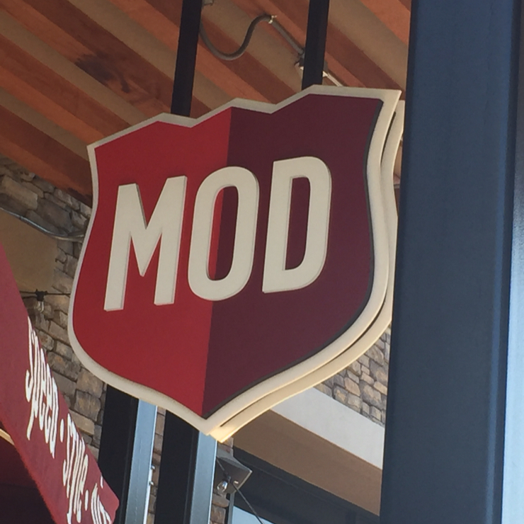 Vegan user review of MOD Pizza in Sacramento. 