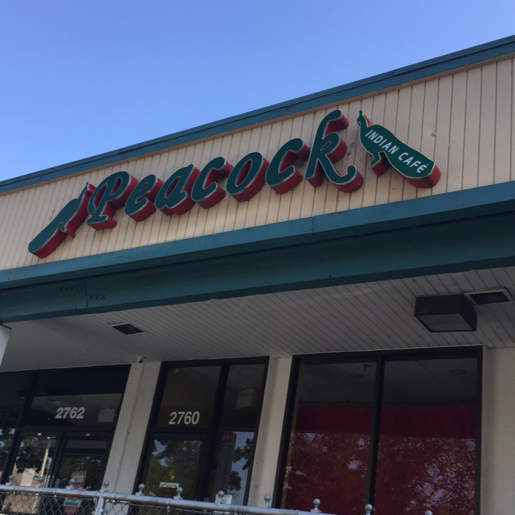 Vegan user review of Peacock Indian Cafe in San Jose. 