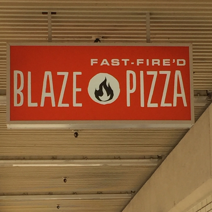 Vegan user review of Blaze Pizza in Tracy. 