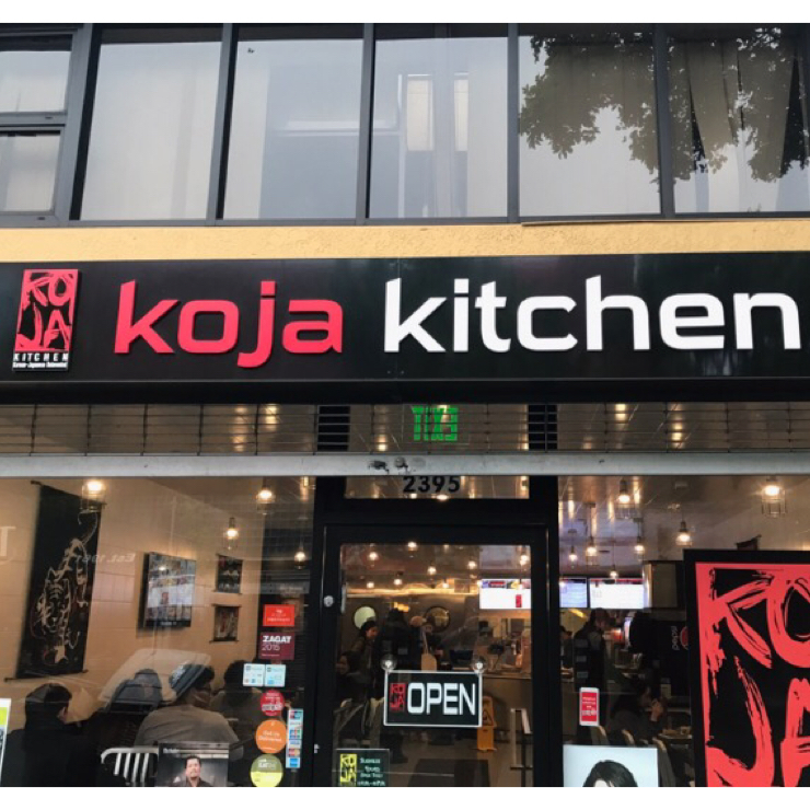 Vegan user review of KoJa Kitchen in San Mateo. 