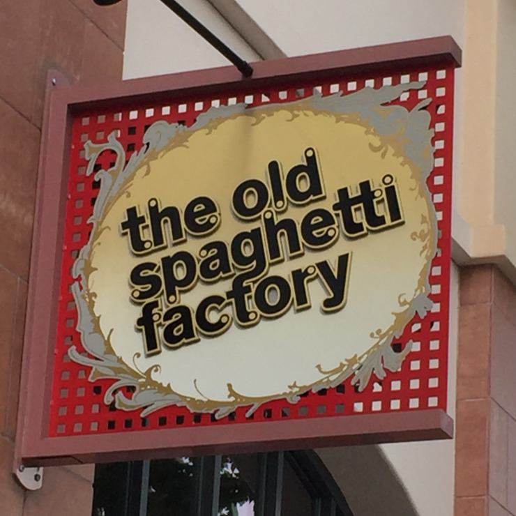 Vegan user review of The Old Spaghetti Factory in San Jose. 