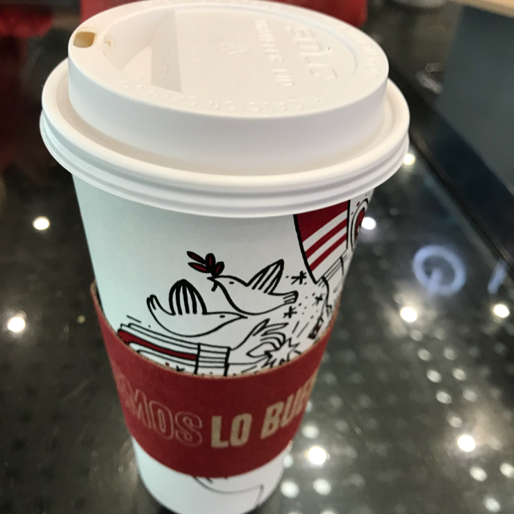 Vegan user review of Starbucks in Mexico City. Chiapas coffee 