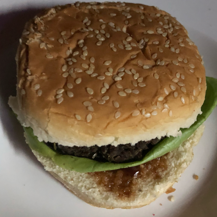 Vegan user review of Las Vegans in Rio de Janeiro. Soy burger 