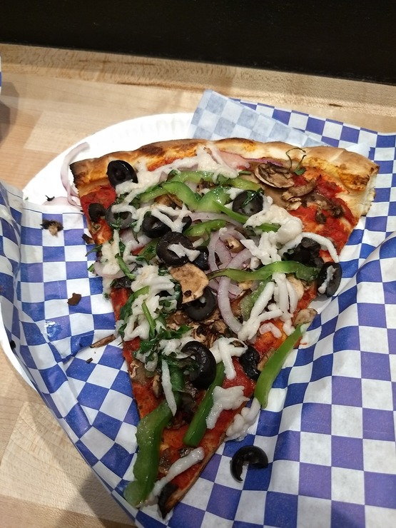 Vegan user review of Bizza in San Francisco. 