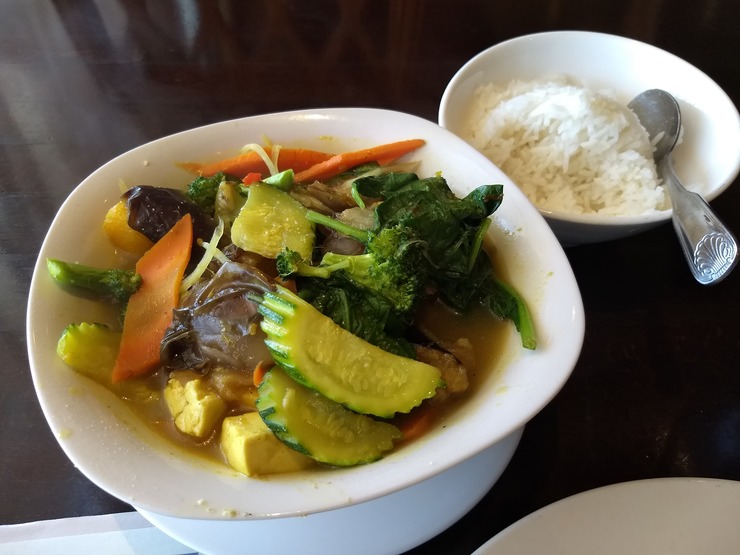 Vegan user review of Thaibodia in Santa Clara. 