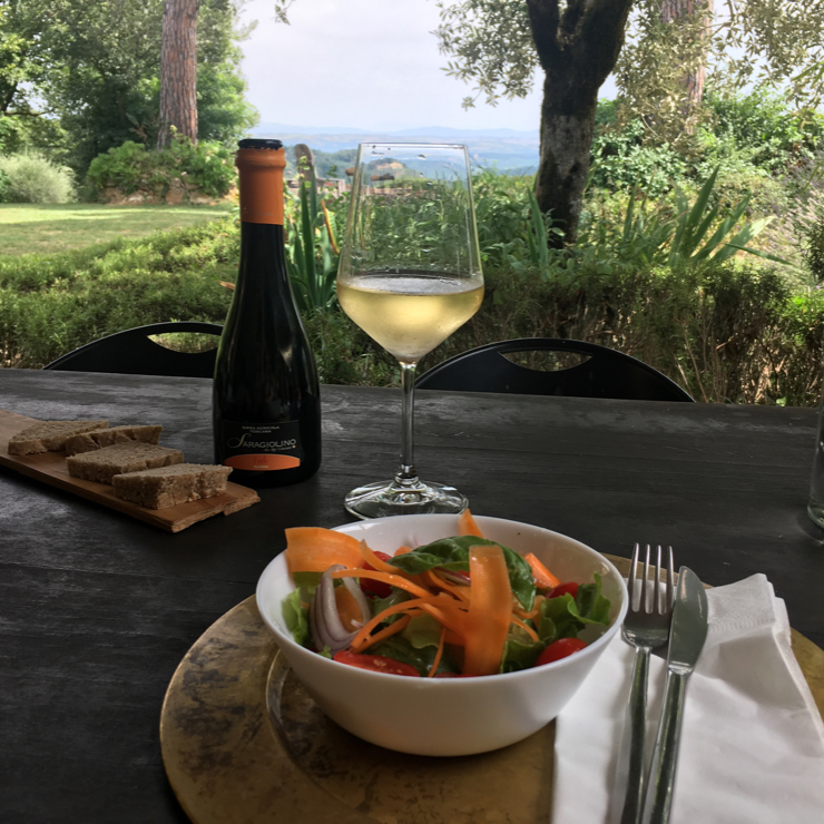 Vegan user review of Fattoria San Martino in Montepulciano. 