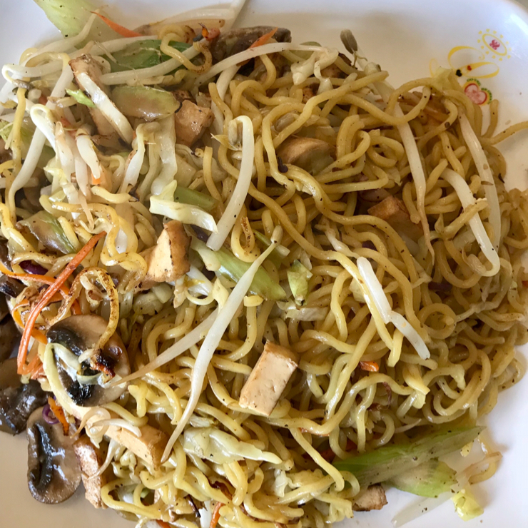 Vegan user review of Loving Hut - Honolulu South King St in Honolulu. Special noodles