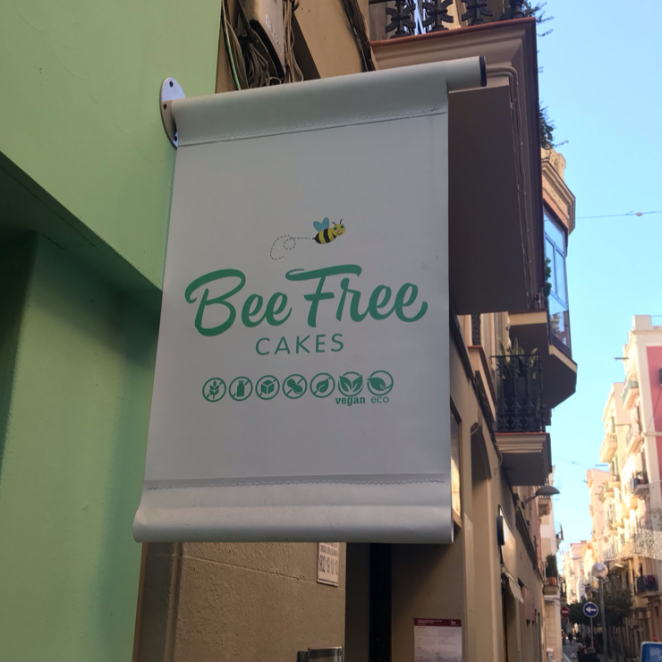Vegan user review of Bee Free in Barcelona. 