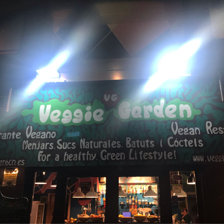 Vegan user review of Veggie Garden - Dels Angels in Barcelona. 