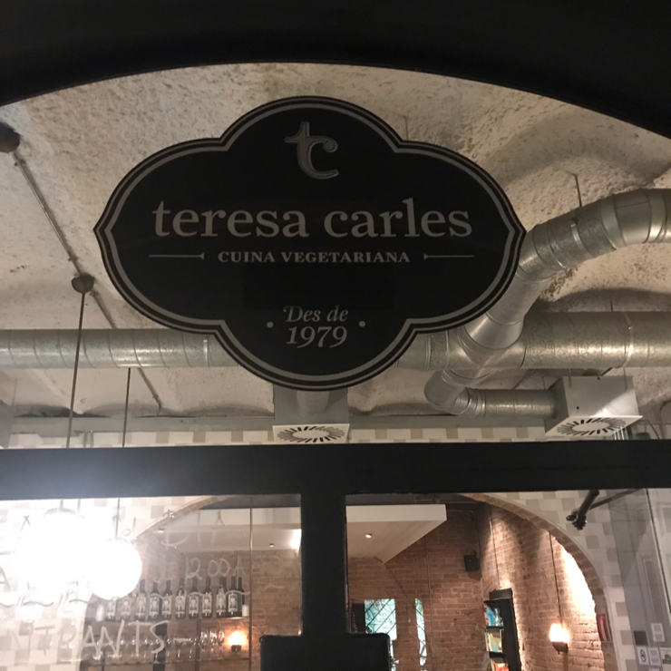 Vegan user review of Teresa Carles in Barcelona. 