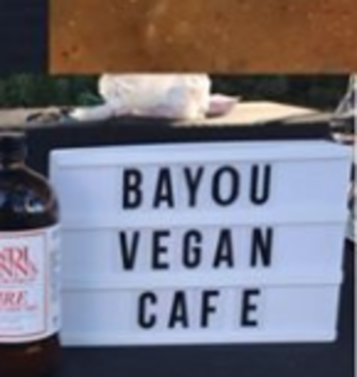 Vegan user review of Bayou Vegan Cafe in Thibodaux. 