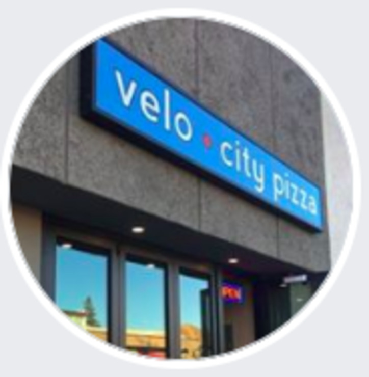 Vegan user review of Velo City Pizza in San Mateo. 