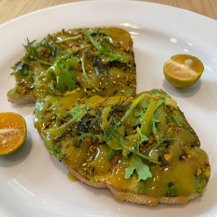 Vegan user review of Olena Cafe. 