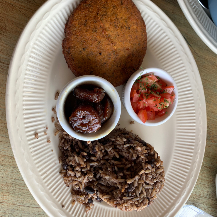 Vegan user review of Palmeadas. 