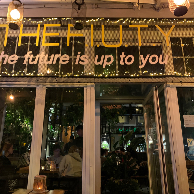 Vegan user review of The future is up to you in Berlin. 