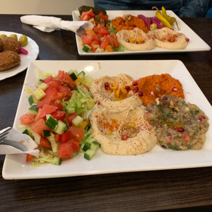 Vegan user review of Niedaleko Damaszku - Vegan restaurant. Great food. Very fresh. Note: Some items in the refrigerated case are not vegan.