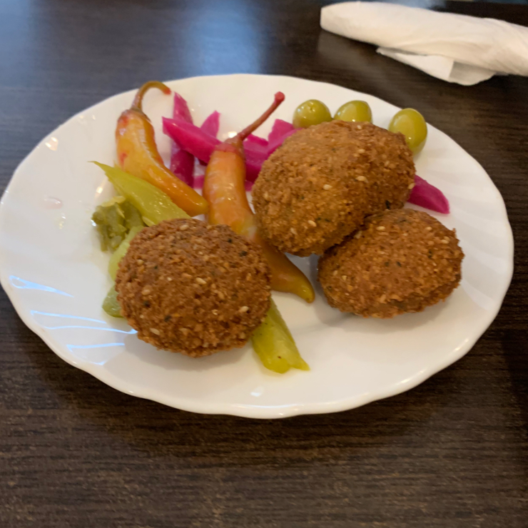 Vegan user review of Niedaleko Damaszku - Vegan restaurant. Great food. Very fresh. Note: Some items in the refrigerated case are not vegan.