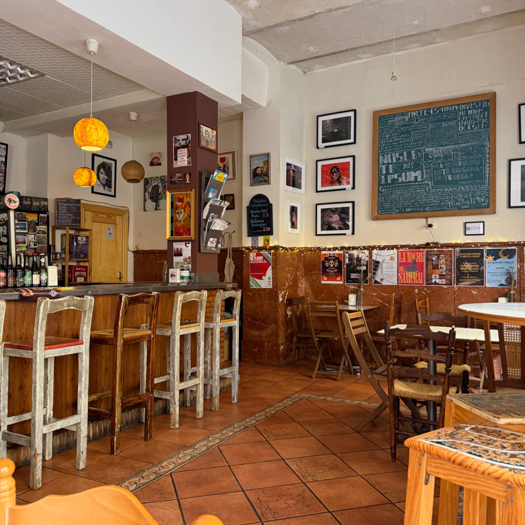 Vegan user review of La Goma. The best vegan meal I’ve had in a long time which I forgot to take a picture of unfortunately. Changes daily and is globally inspired with a Spanish flair. Offers gluten free and soy free as well. 