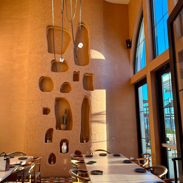 Vegan user review of PLANTA Cocina. Poke Bowl is my favourite dish so far. The bacon mushroom though was an interesting add though. It was my birthday and they brought me a surprise sticky toffee pudding too. Great service. As a designer I appreciated the interior design which is stunning and glows beautifully with later day sun.